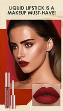 Load image into Gallery viewer, BestLand 12Pcs Matte Liquid Lipstick + Lip Liner Pens Set, One Step Lips Makeup Sets Pigment Velvety Nude Lip Stain Waterproof Long Wear Lip Gloss Make up Gift Set (Set B)
