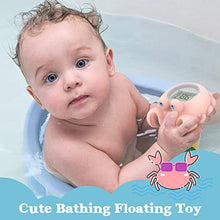 Load image into Gallery viewer, Baby Bath Bathtub Thermometer for Infant - Safety Bath Tub Water Temperature Digital Thermometer - Floating Bathing Toy Gift for Kids Newborn Mother with Flashing Temperature Warning
