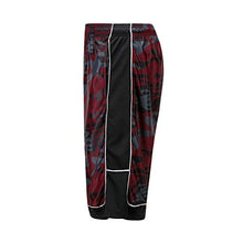 Load image into Gallery viewer, HQUEC Men's 12" Camo Basketball Shorts Long with Side Pockets Gym Workout Shorts Dry Fit Red/C1 2XL
