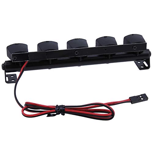 Load image into Gallery viewer, Hobbypark RC Car Light Bar Kit 5 LEDs Body Shell Roof Lights for 1/10 RC Crawler Car Truck Accessories