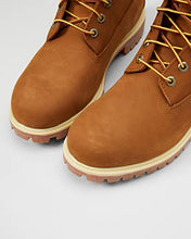 Load image into Gallery viewer, Timberland Men's 6 inch Premium Waterproof Boot, Rust Nubuck, 9.5
