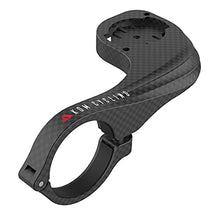 Load image into Gallery viewer, KOM Cycling Garmin Bike Mount with Carbon Finish from Garmin Edge Mount Designed for Garmin Edge 530 and Garmin 830 and Other Garmin Models
