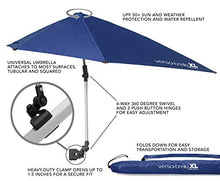 Load image into Gallery viewer, Sport-Brella Versa-Brella XL (Midnight Blue) - All Position Umbrella with Clamp, Midnight Blue
