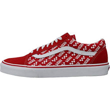 Load image into Gallery viewer, Vans Mens Old Skool Unisex Low Top Sneaker (Old Skool Racing red True White, Numeric_9)
