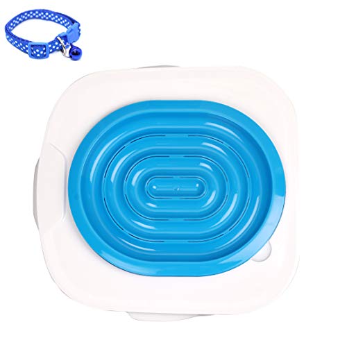 Nareo Cat Toilet Training System Professional Cat Toilet Training Kit Kitty Urinal Seat Toilet Trainer