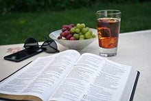 Load image into Gallery viewer, NLT Large Print Thinline Reference Holy Bible (Red Letter, Genuine Leather, Black): Includes Free Access to the Filament Bible App Delivering Study Notes, Devotionals, Worship Music, and Video
