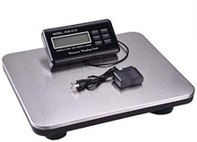 Load image into Gallery viewer, Digital Scale Heavy Duty Digital Shipping Parcel Scales Multi-Purpose Weighing Large Stainless Steel Platform And Extendable Display Cable LQHZWYC (Color : Silver, Size : 150kg/0.05kg)
