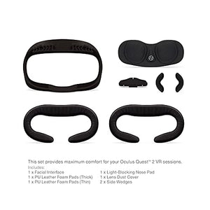 Hyperkin Facial Interface And PU Leather Gasket Set For Oculus Quest 2 - Hyperkin - Oculus