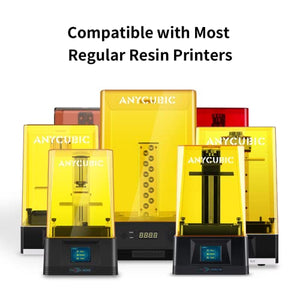 ANYCUBIC Wash and Cure Station, Newest Upgraded 2 in 1 Wash and Cure 2.0 Machine for Mars Anycubic Photon S Photon Mono LCD SLA DLP 3D Printer Models UV Rotary Curing Resin Box
