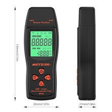 Load image into Gallery viewer, Meterk EMF Meter Electromagnetic Field Radiation Detector Handheld Mini Digital LCD EMF Detector Dosimeter Tester Counter
