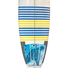 Load image into Gallery viewer, AQUBONA 3 Piece Stomp Pad Surfboard Eva Traction Pad with 3M Adhesive Professional Tail Pad/Applies All Boards - Surfboards, Shortboards, Longboards, Skimboards (sea Turtle)
