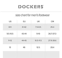 Load image into Gallery viewer, Dockers Men&#39;s Flip Flop Sandal ; Classic Comfort Footbed with Two-Tone Upper, size 8 to 9/8-9 (Black Pebble)
