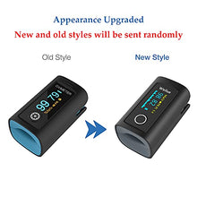 Load image into Gallery viewer, Wellue Bluetooth Pulse Oximeter Fingertip, Blood Oxygen Saturation Monitor with Alarm, Free APP,Batteries, Carry Bag &amp; Lanyard
