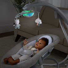 Load image into Gallery viewer, Ingenuity DreamComfort Inlighten Cradling Swing &amp; Rocker - Foldable Plug-in Swing - Pemberton (12321)
