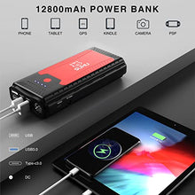 Load image into Gallery viewer, SUHU Car Battery Jump Starter, 1500A Peak Car Booster for Up to 7.0L Gas or 5.5L Diesel Engine, Long Standby 3.0 Quick Charge 12V Auto Battery Booster, Portable Power Pack for Cars, Trucks, SUV
