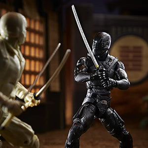 Hasbro G.I. Joe Classified Series Snake Eyes: G.I. Joe Origins Snake Eyes Action Figure 16, Premium 6-Inch Scale Toy with Custom Package Art , Black