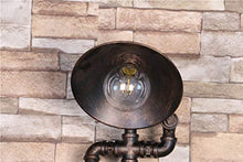 Load image into Gallery viewer, Wen long shop Industrial Vintage Wall Lights Fitting Lamp Water Pipe Wall Sconces Fixture for Home Decor Pub Cafe Hotel Steampunk Style (Rust)
