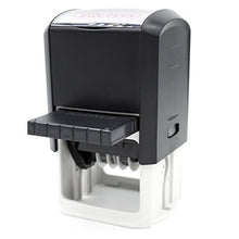 Load image into Gallery viewer, MaxMark Q43 (Large Size) Date Stamp with&quot;Approved&quot; Self Inking Stamp - Blue Ink
