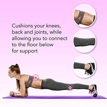 Load image into Gallery viewer, HemingWeigh Super Thick, Extra Comfy, Moisture-resistant, Durable NBR Yoga Mat, 1/4 Inch, Light Weight, Perfect For Yoga, Exercise, &amp; Workout Mat with Carrying Strap (Purple)
