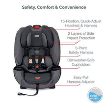 Load image into Gallery viewer, Britax One4Life ClickTight All-in-One Car Seat – 10 Years of Use – Infant, Convertible, Booster – 5 to 120 Pounds - SafeWash Fabric, Drift
