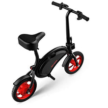 Load image into Gallery viewer, Jetson Bolt Folding Electric Bike, Black - with LCD Display, Lightweight &amp; Portable with Carrying Handle, Travel Up to 15 Miles, Max Speed Up to 15.5 MPH
