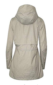 COLUMBIA WOMENS Shine Struck II Waterproof RAIN Mid Hooded JACKET (X-Small)