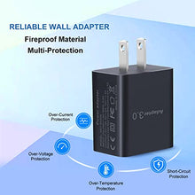 Load image into Gallery viewer, OKRAY Fast Charge 3.0 Wall Charger, 2 Pack 18W 3.0 Adapter Fast Charging USB Wall Charger Power Adapter Blocks Phone Charger Compatible for iPhone/iPad, Galaxy S10/S9/S8, Note 10/9/8, Wireless Charger
