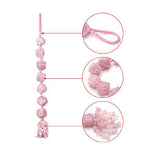 Load image into Gallery viewer, Jovivi Natural Rose Quartz Tumbled Gemstones Crystals Healing Stones Window Car Hanging Ornaments for Chakra Healing, Reiki, Protection, Yoga Meditation, Good Luck, Feng Shui
