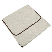 Load image into Gallery viewer, Home Details Quilted Reversible Furniture Protector Slipcover, Good for Dog Hair, Dust &amp; Spills, Machine Washable, Recliner, Chocolate-Taupe
