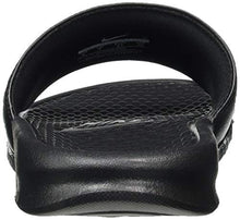 Load image into Gallery viewer, Nike Men&#39;s Benassi Just Do It Athletic Sandal, Black/White Noir/Blanc, 10.0 Regular US
