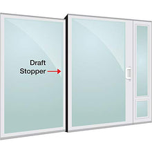 Load image into Gallery viewer, Patio Pacific Sliding Glass Door Draft Stopper, 81", White

