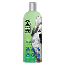 Load image into Gallery viewer, Shed-X Liquid Daily Supplement For Dogs, 32 oz – 100% Natural – Eliminates Excessive Dog Shedding with Daily Supplement of Essential Fatty Acids, Vitamins and Minerals
