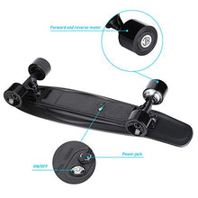 Load image into Gallery viewer, Electric Skateboard Electric Longboard with Remote Control Electric Skateboard,350W Hub-Motor,12.4 MPH Top Speed,5.2 Miles Range,3 Speeds Adjustment
