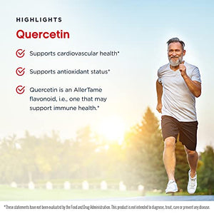 Jarrow Formulas Quercetin 500 mg, Supports Antioxidant Status, Cardiovascular & Immune Health, No Flavor, 200 Count