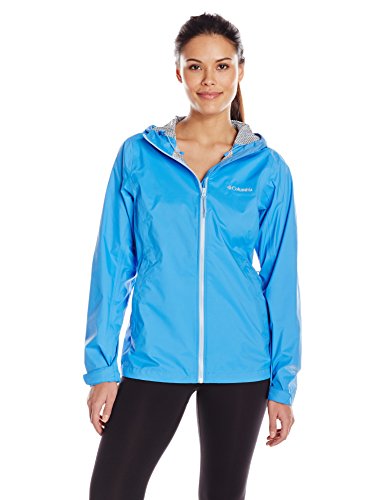 Columbia Womens Evaporation Jacket, Harbor Blue, Large