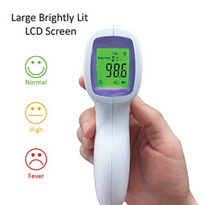 No-Touch Temporal/Forehead Infrared Thermometer