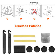Load image into Gallery viewer, Bicycle Repair Bag &amp; Bicycle Tire Pump, Home Bike Tool Portable Patches Fixes, Fixe, Inflator, Maintenance For Camping Travel Essentials Tool Bag Bike Repair Tool Kit Safety Emergency All In One Tool
