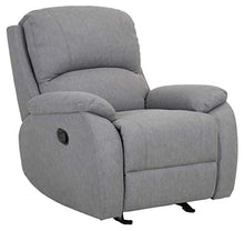 Load image into Gallery viewer, Amazon Brand – Ravenna Home Oakesdale Contemporary Recliner, 35.4"W, Langley Grey
