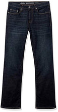 Load image into Gallery viewer, Amazon Essentials Men's Straight-Fit Stretch Bootcut Jean, Rinsed Vintage, 33W x 32L

