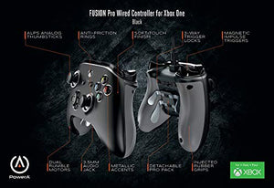 PowerA Fusion Pro Wired Controller for Xbox One - Black