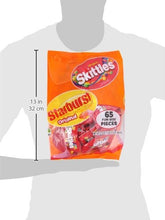 Load image into Gallery viewer, SKITTLES &amp; STARBURST Candy Fun Size Variety Mix 31.9-Ounce Bag, 65 Pieces
