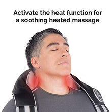 Load image into Gallery viewer, TruMedic InstaShiatsu+ Neck, Back, and Shoulder Massager with Heat - 3 Massage Speeds, Cordless &amp; Rechargeable, Use at Home &amp; Office for Full Body Shiatsu Relaxation (IS-3000PRO)
