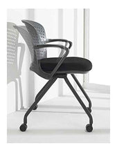 Load image into Gallery viewer, NXO Nesting Chair with Casters in Black (Black)
