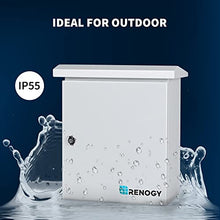 Load image into Gallery viewer, Renogy 5 String PV Combiner Box for On/Off-Grid Solar Panels System, w/Built-in DIN Rail, Labels, Cold-Formed Steel
