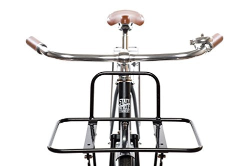 State Bicycle Co. Front Porteur Rack/Flat Rack, Black