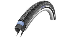 Load image into Gallery viewer, SCHWALBE Marathon Plus Wire Endurance Clincher Smart Guard 67TPI 55-95PSI Tire, Black, 26" x 2/3
