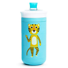 Load image into Gallery viewer, Munchkin Twisty Mix &amp; Match Animals Bite Proof Sippy Cup, 9 Oz, Blue
