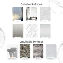 Load image into Gallery viewer, Wreath Hanger, RELBRO Clear Large Suction Cup Wreath Hooks Window Glass Door Heavy Duty Wreath Holder Reusable Suction Cups with Metal Long Hooks for Wreath Decor - 4 Packs
