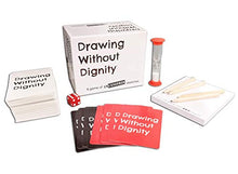 Load image into Gallery viewer, Drawing Without Dignity - Hilarious Adult Party Game - It's Like Cards Against Humanity Meets Pictionary!
