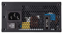 Load image into Gallery viewer, Corsair SF Series, SF750, 750 Watt, SFX, 80+ Platinum Certified, Fully Modular Power Supply (CP-9020186-NA)

